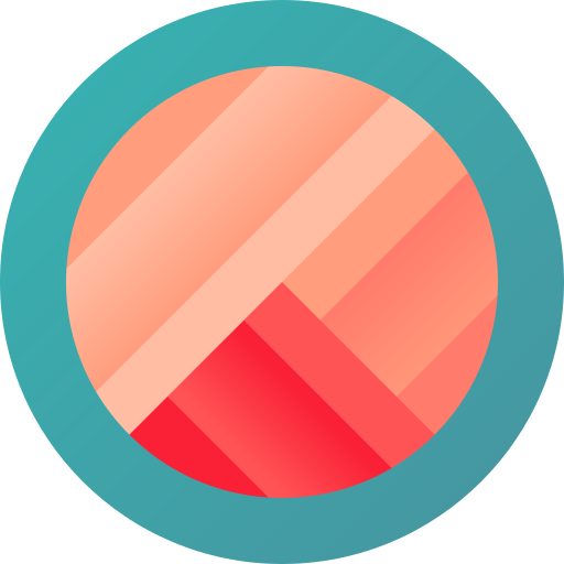 예술과 공예 Gradient circular Gradient icon