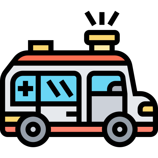 ambulans Meticulous Lineal Color ikona