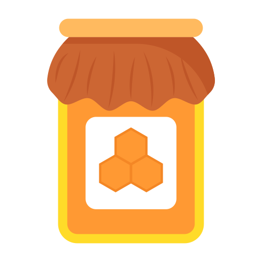 tarro de miel Generic Flat icono