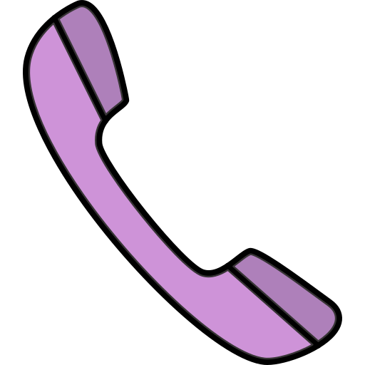 전화 Generic Thin Outline Color icon