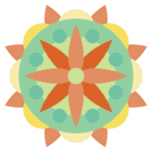 mandala Generic Flat icono