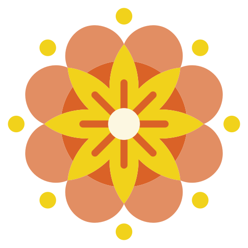 mandala Generic Flat icono