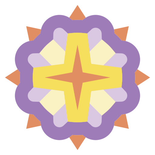 マンダラ Generic Flat icon