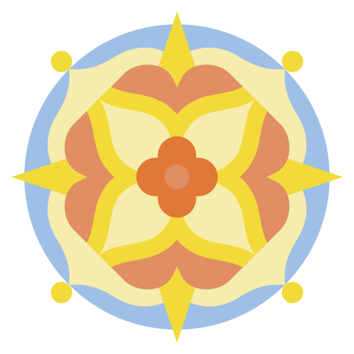 mandala Generic Flat ikona
