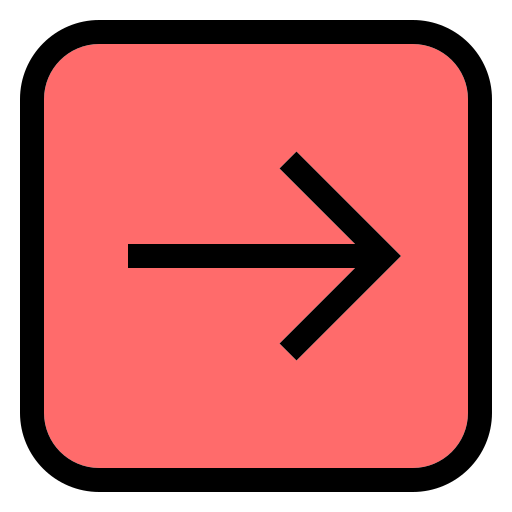 rechter pfeil Generic Outline Color icon