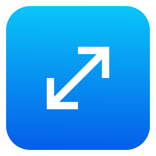 pfeile erweitern Generic Flat Gradient icon