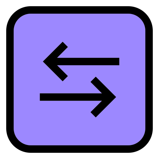 교환 Generic Outline Color icon