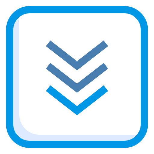 chevron Generic Blue icon