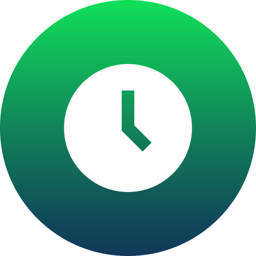 uhr Generic Flat Gradient icon