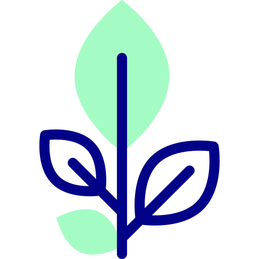 Plant Detailed Mixed Lineal color icon