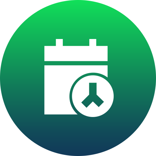 kalender Generic Flat Gradient icon