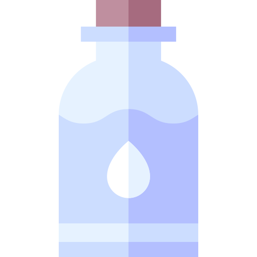 Бутылка молока Basic Straight Flat иконка