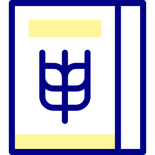 穀物 Detailed Mixed Lineal color icon