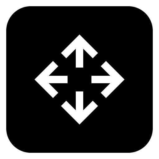 setas de expansão Generic Glyph Ícone