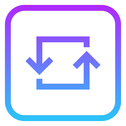 schleifenpfeil Generic Gradient icon