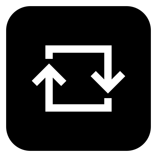 lus pijl Generic Glyph icoon