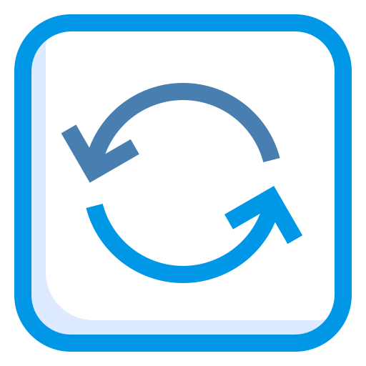 synchronisieren Generic Blue icon