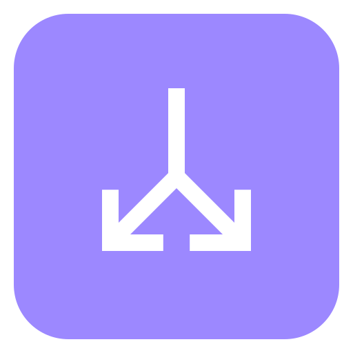 podział Generic Flat ikona