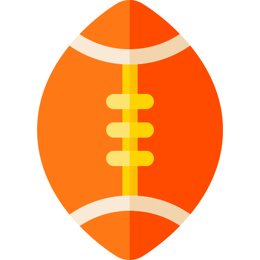 football americano Basic Rounded Flat icona