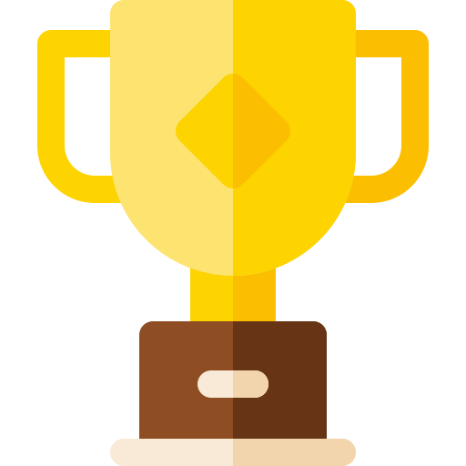 Trophy Basic Rounded Flat icon