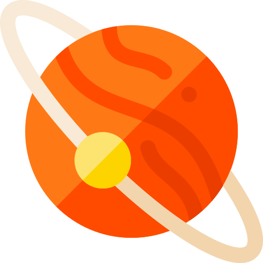 Планета Basic Rounded Flat иконка