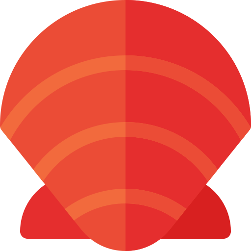 Clam Basic Rounded Flat icon