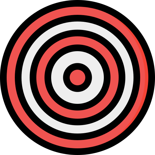 bullseye Generic Outline Color icon