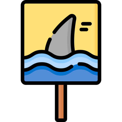 tiburón Special Lineal color icono