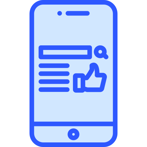 medios de comunicación social Generic Blue icono