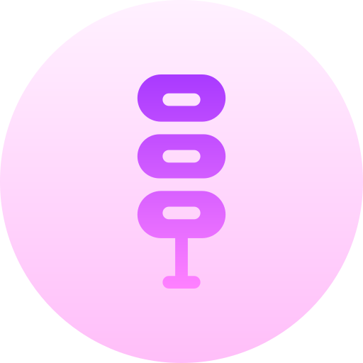 ソーセージ Basic Gradient Circular icon