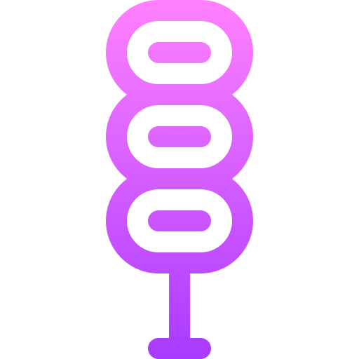 Sausage Basic Gradient Lineal color icon