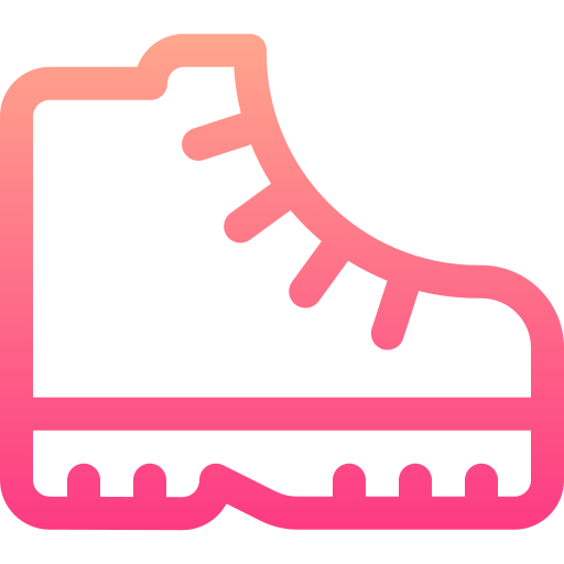 ブーツ Basic Gradient Lineal color icon