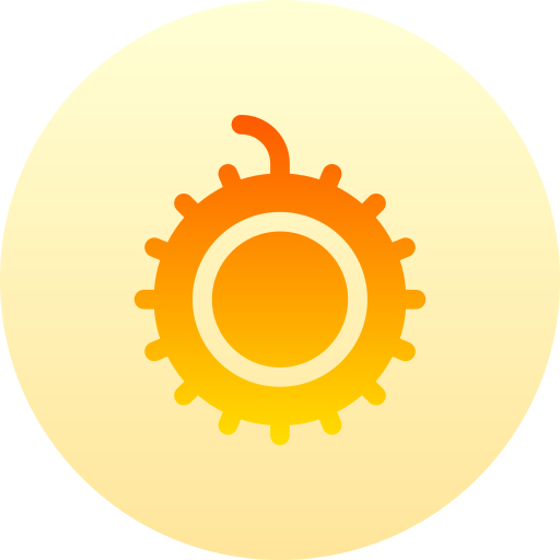 람부탄 Basic Gradient Circular icon