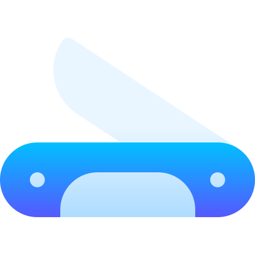 coltello Basic Gradient Gradient icona