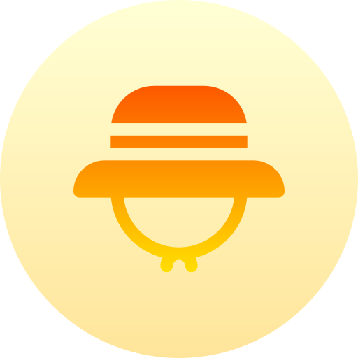 cappello da pescatore Basic Gradient Circular icona
