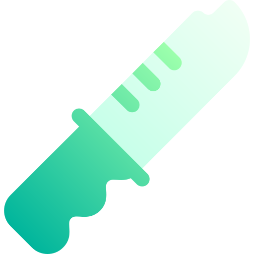 Knife Basic Gradient Gradient icon
