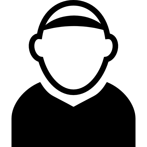 Лысый мужской аватар  иконка