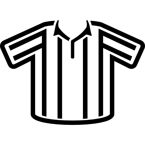 camiseta deportiva  icono