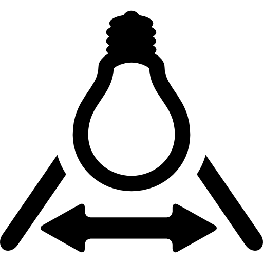 Lamp indicator Basic Rounded Filled icon