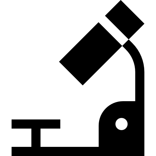 현미경 Basic Straight Filled icon