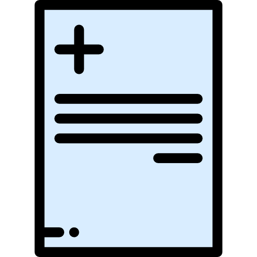 prescription Detailed Rounded Lineal color Icône