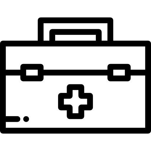 apteczka Detailed Rounded Lineal ikona