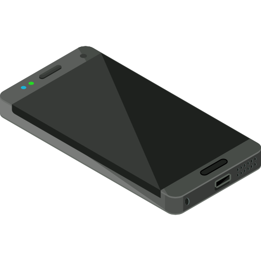 smartphone Roundicons Premium Isometric icoon