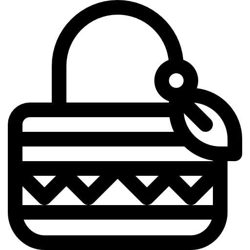 핸드백 Basic Rounded Lineal icon