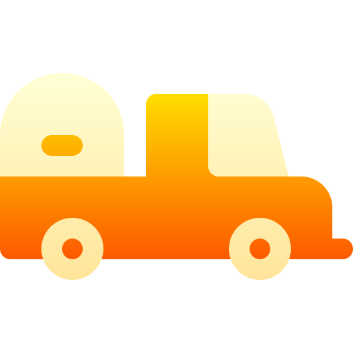 camion pick-up Basic Gradient Gradient icona