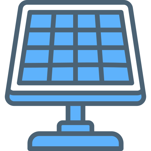 Солнечная панель Generic Fill & Lineal иконка