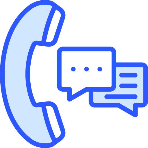 Contact us Generic Blue icon