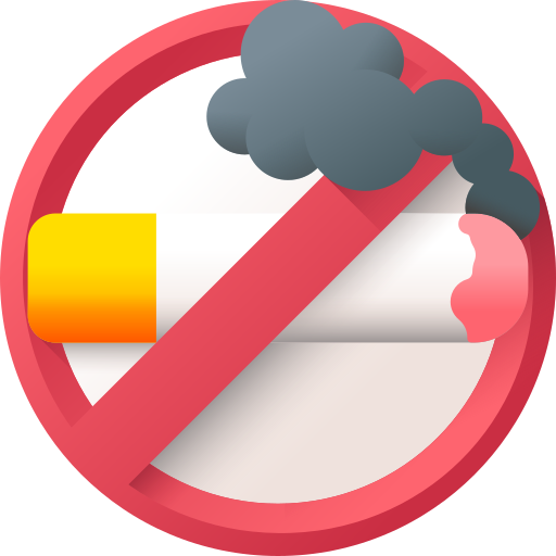 喫煙禁止 3D Color icon