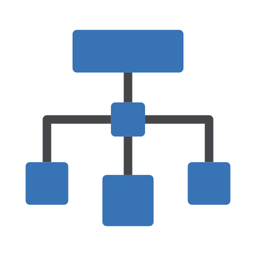 diagramma Vector Stall Flat icona