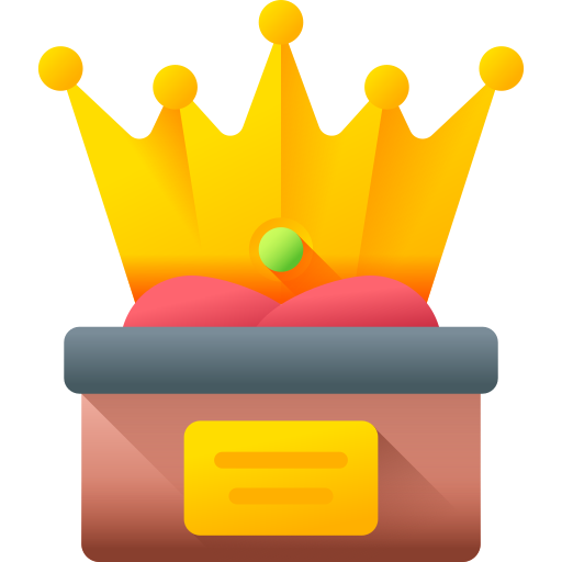 corona 3D Color icono